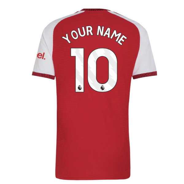 2026-2027 Arsenal Authentic Home Shirt (Your Name)