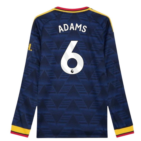 2026-2027 Arsenal Authentic Long Sleeve Away Shirt (Adams 6)