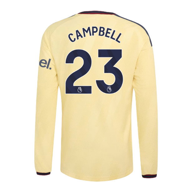 2026-2027 Arsenal Authentic Long Sleeve Third Shirt (Campbell 23)