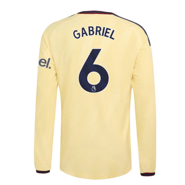 2026-2027 Arsenal Authentic Long Sleeve Third Shirt (Gabriel 6)