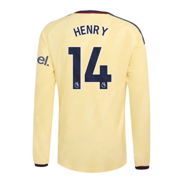 2026-2027 Arsenal Authentic Long Sleeve Third Shirt (Henry 14)