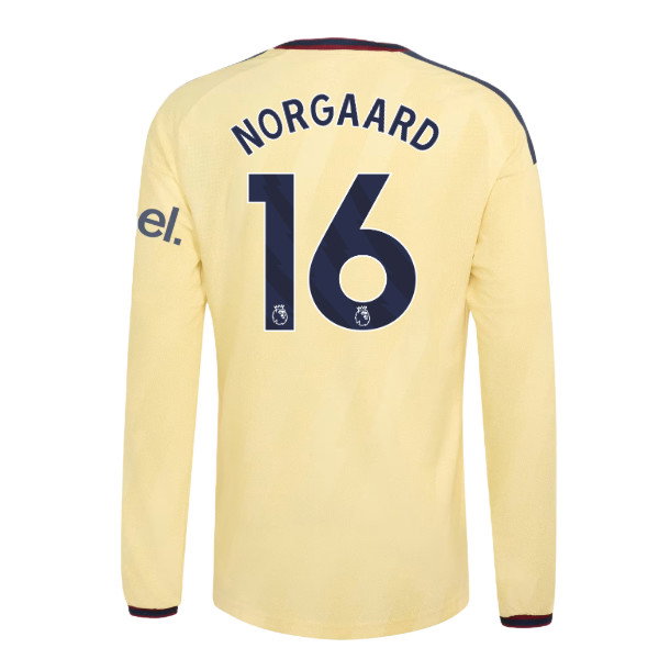 2026-2027 Arsenal Authentic Long Sleeve Third Shirt (Norgaard 16)