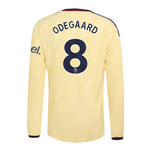 2026-2027 Arsenal Authentic Long Sleeve Third Shirt (Odegaard 8)