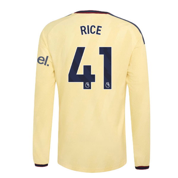 2026-2027 Arsenal Authentic Long Sleeve Third Shirt (Rice 41)
