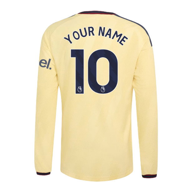 2026-2027 Arsenal Authentic Long Sleeve Third Shirt (Your Name)