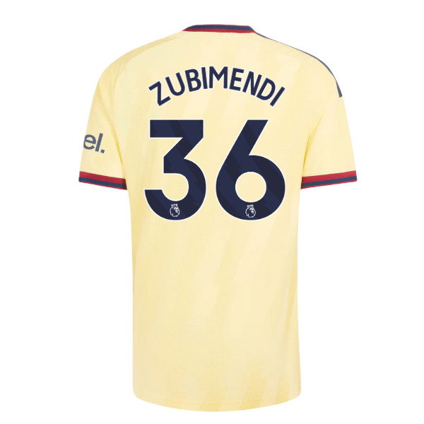 2026-2027 Arsenal Authentic Third Shirt (Zubimendi 36)