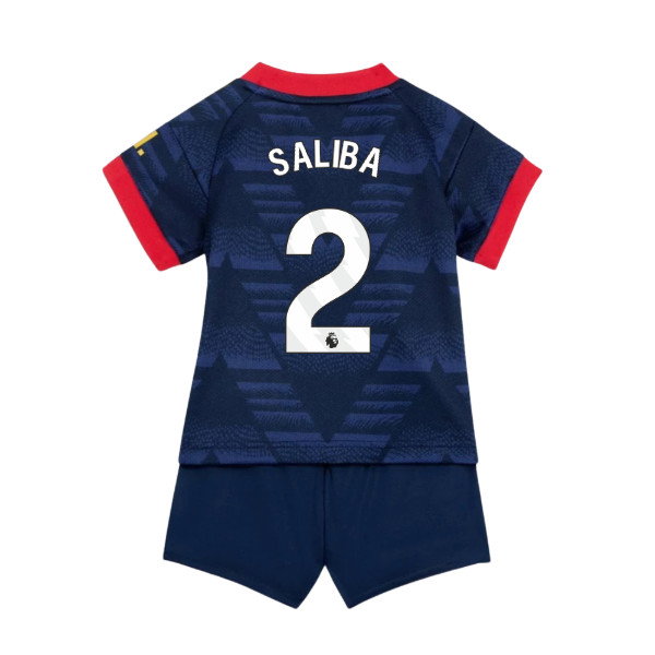 2026-2027 Arsenal Away Baby Kit (Saliba 2)