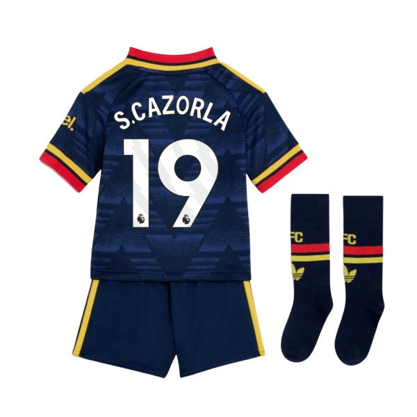2026-2027 Arsenal Away Mini Kit (S.Cazorla 19)