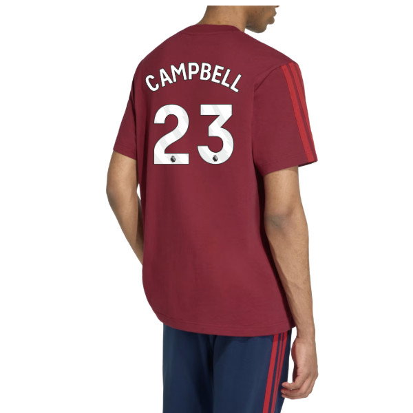 2026-2027 Arsenal DNA Tee (Burgundy) (Campbell 23)