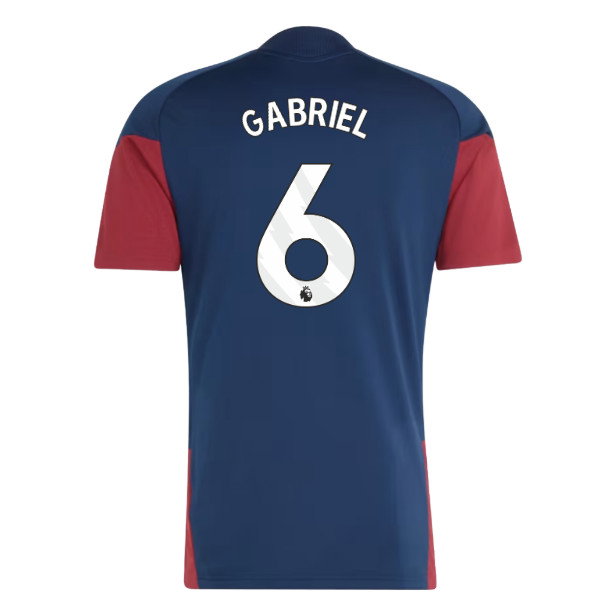 2026-2027 Arsenal EU Training Jersey (Navy) (Gabriel 6)