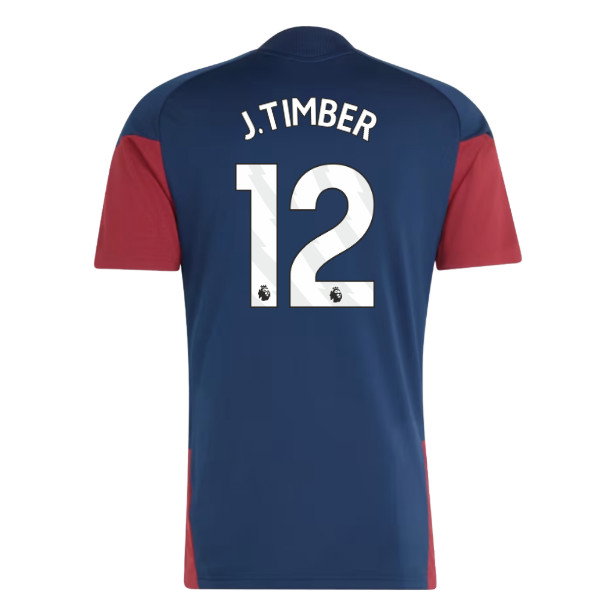 2026-2027 Arsenal EU Training Jersey (Navy) (J.Timber 12)