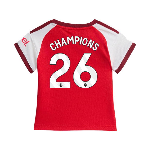 2026-2027 Arsenal Home Baby Kit (Champions 26)