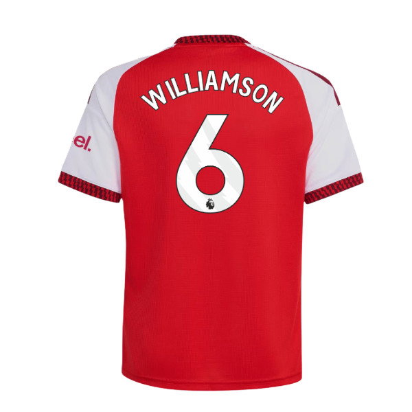 2026-2027 Arsenal Home Shirt (Kids) (Williamson 6)