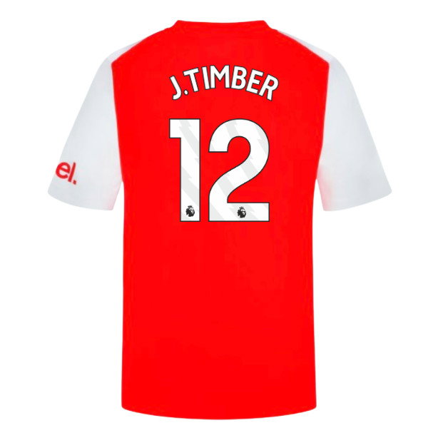 2026-2027 Arsenal Home SUPPORTER Shirt (Kids) (J.Timber 12)