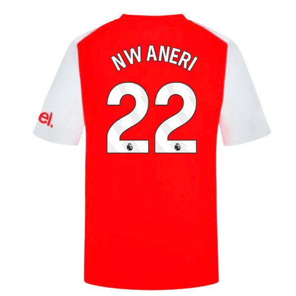 2026-2027 Arsenal Home SUPPORTER Shirt (Kids) (Nwaneri 22)