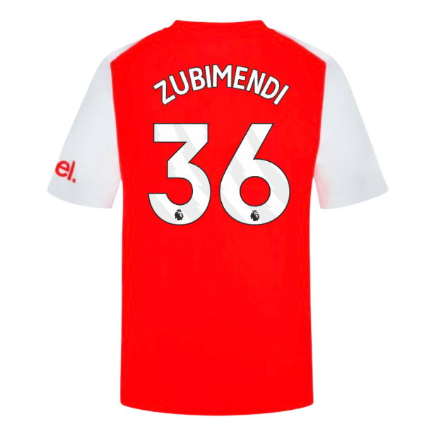 2026-2027 Arsenal Home SUPPORTER Shirt (Kids) (Zubimendi 36)
