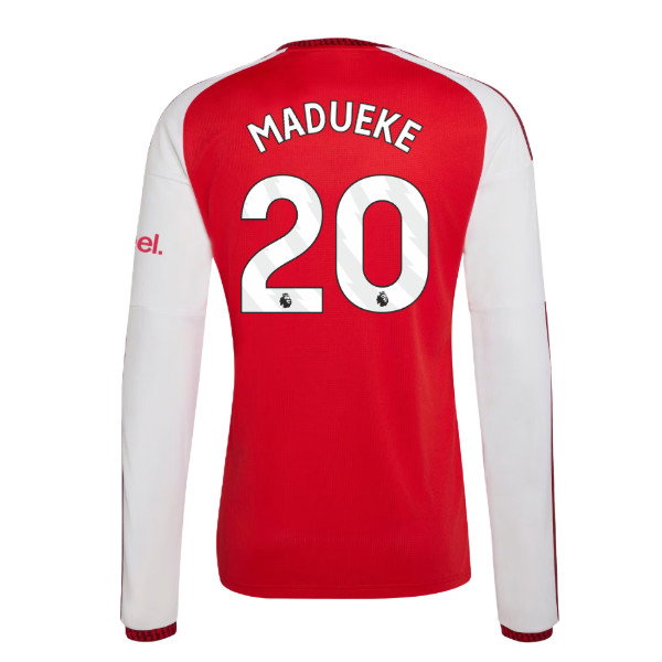 2026-2027 Arsenal Long Sleeve Home Shirt (Madueke 20)