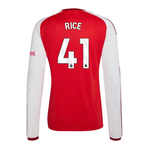 2026-2027 Arsenal Long Sleeve Home Shirt (Rice 41)