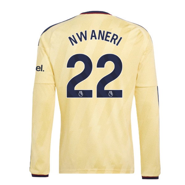 2026-2027 Arsenal Long Sleeve Third Shirt (Nwaneri 22)