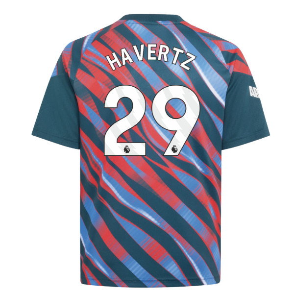 2026-2027 Arsenal Pre-Match Shirt (Utility Green) - Kids (Havertz 29)