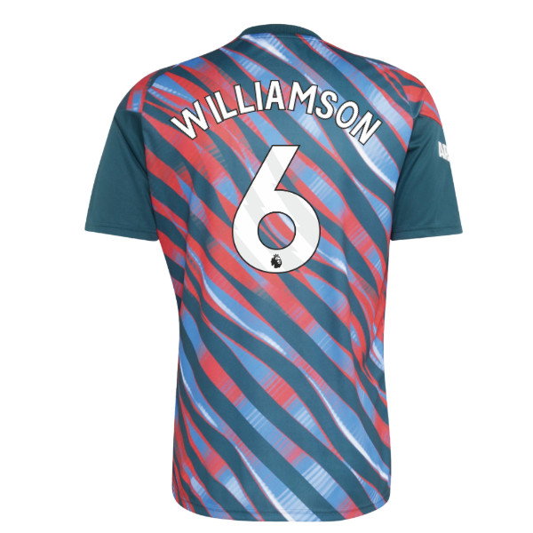 2026-2027 Arsenal Pre-Match Shirt (Utility Green) (Williamson 6)