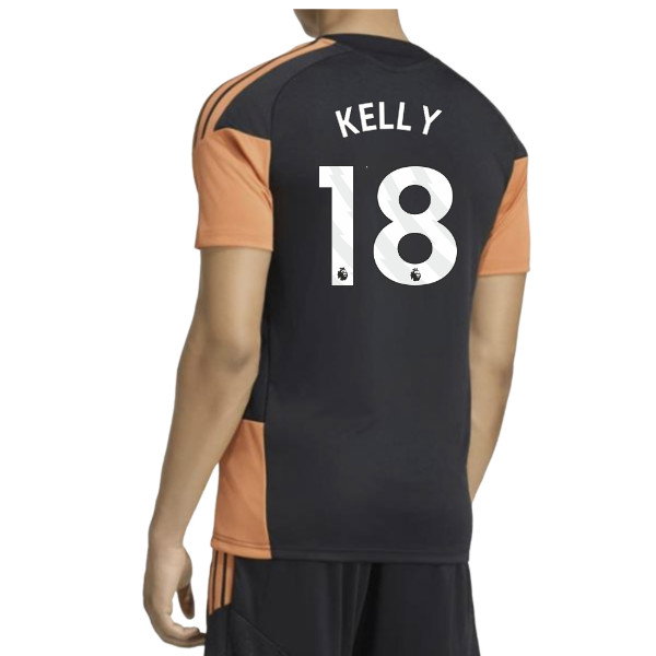 2026-2027 Arsenal Training Jersey (Black) (Kelly 18)
