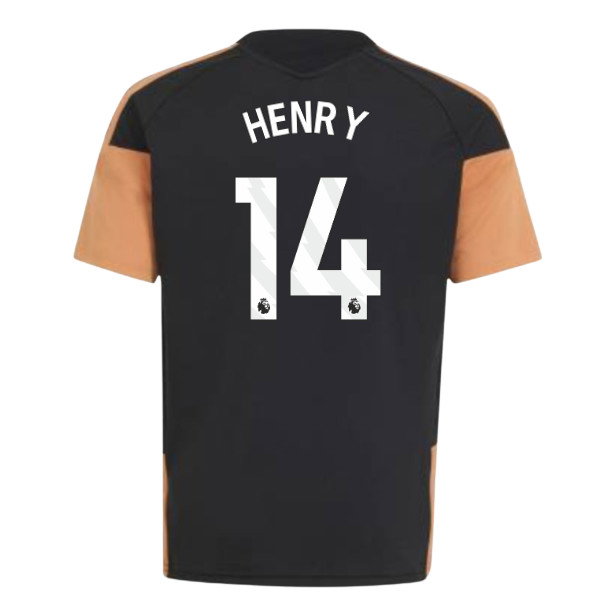 2026-2027 Arsenal Training Jersey (Black) - Kids (Henry 14)