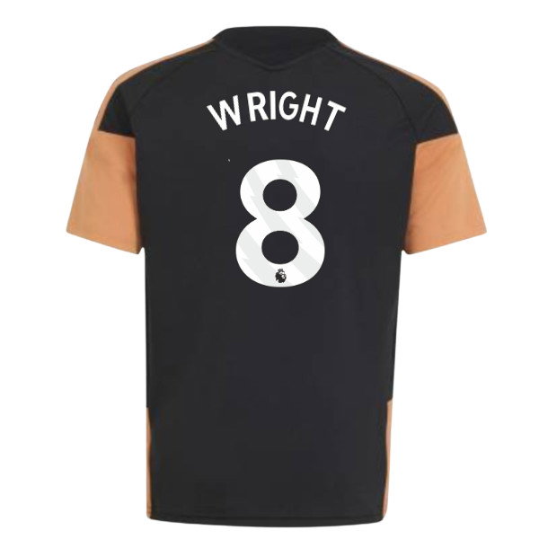 2026-2027 Arsenal Training Jersey (Black) - Kids (Wright 8)
