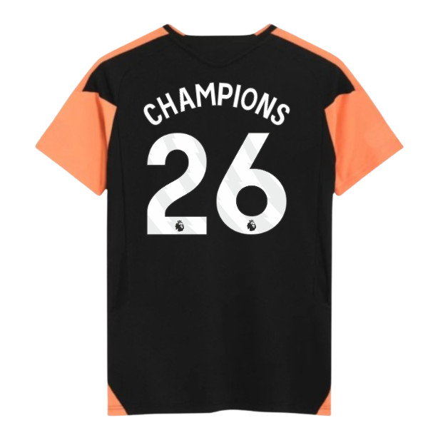 2026-2027 Arsenal Training Jersey (Black) - Womens (Champions 26)