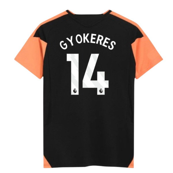 2026-2027 Arsenal Training Jersey (Black) - Womens (Gyokeres 14)