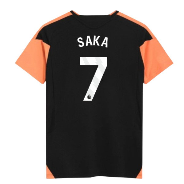 2026-2027 Arsenal Training Jersey (Black) - Womens (Saka 7)