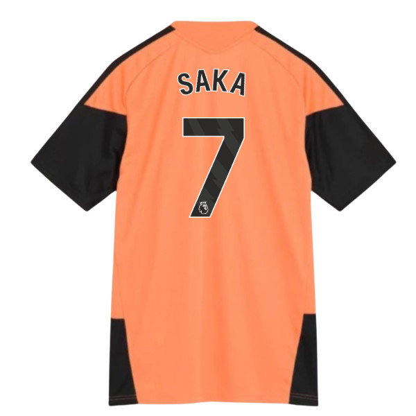 2026-2027 Arsenal Training Jersey (Dusky Orange) (Saka 7)