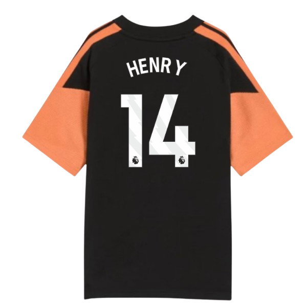 2026-2027 Arsenal Training Tee (Black) - Kids (Henry 14)