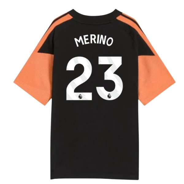2026-2027 Arsenal Training Tee (Black) - Kids (Merino 23)