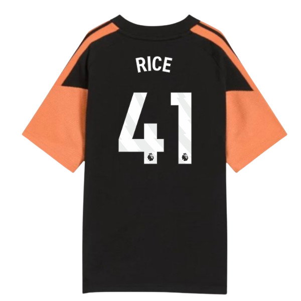2026-2027 Arsenal Training Tee (Black) - Kids (Rice 41)