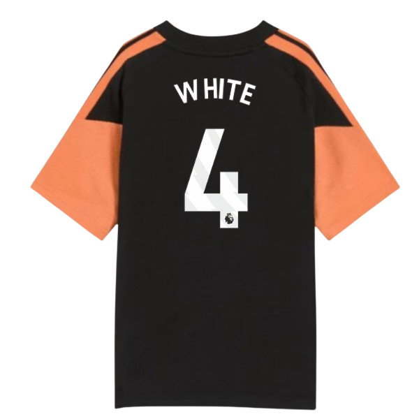 2026-2027 Arsenal Training Tee (Black) - Kids (White 4)