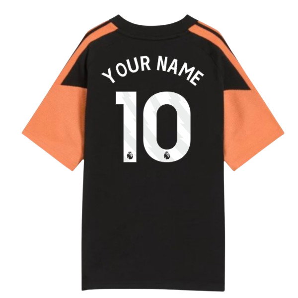 2026-2027 Arsenal Training Tee (Black) - Kids (Your Name)
