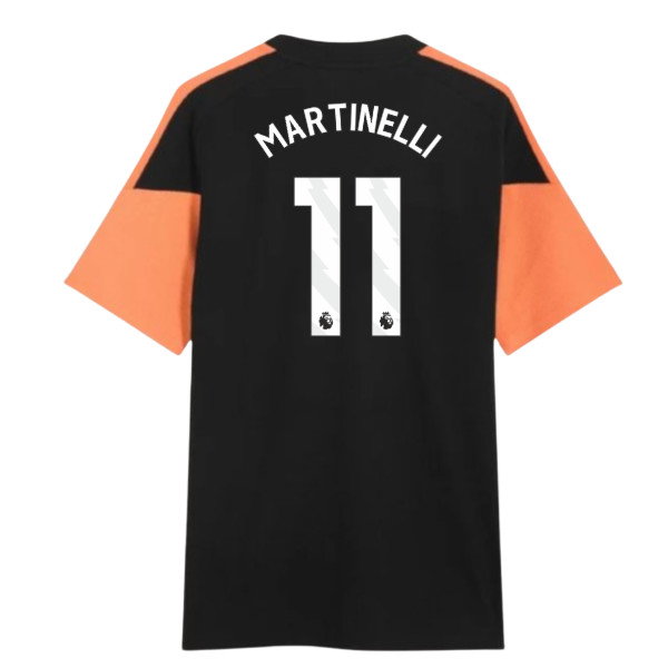 2026-2027 Arsenal Training Tee (Black) (Martinelli 11)