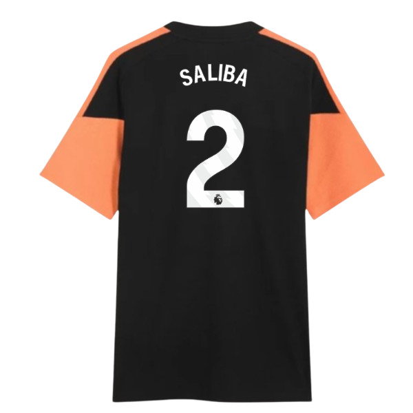 2026-2027 Arsenal Training Tee (Black) (Saliba 2)