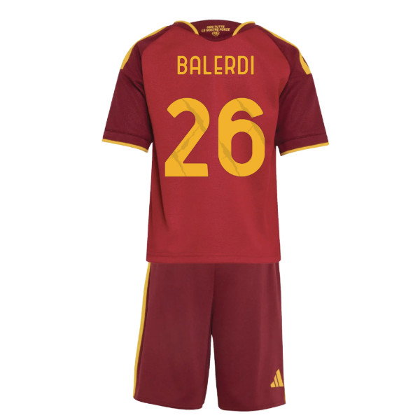 2026-2027 AS Roma Home Mini Kit (Balerdi 26)