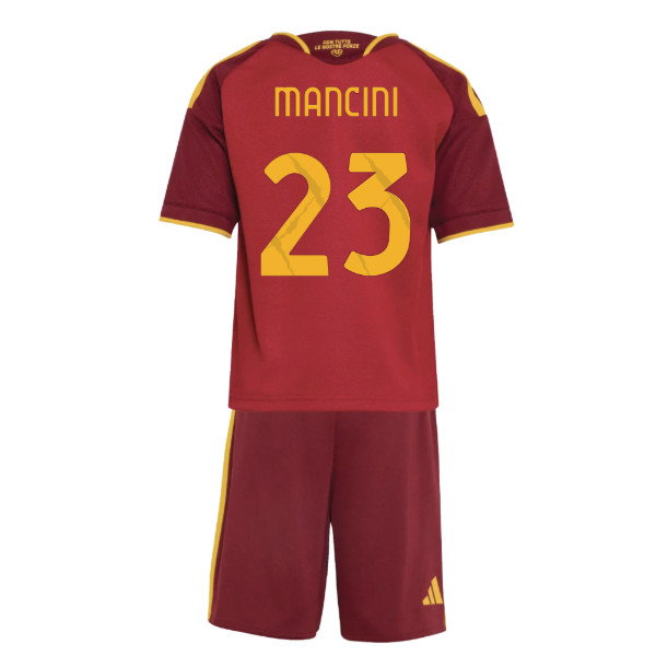2026-2027 AS Roma Home Mini Kit (Mancini 23)