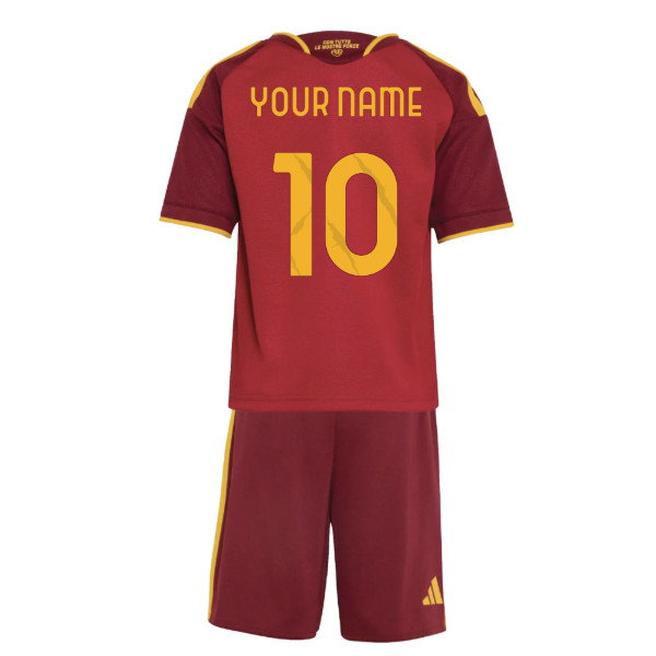 2026-2027 AS Roma Home Mini Kit (Your Name)