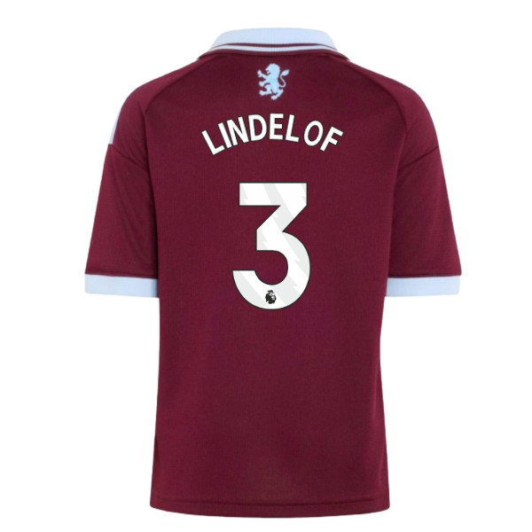2026-2027 Aston Villa Home Mini Kit (Lindelof 3)