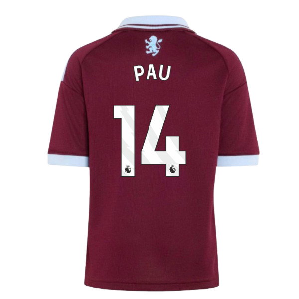 2026-2027 Aston Villa Home Shirt (Kids) (Pau 14)
