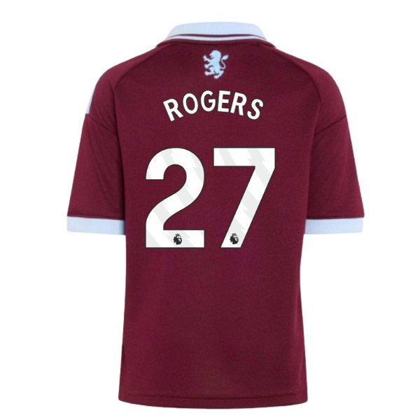 2026-2027 Aston Villa Home Shirt (Kids) (Rogers 27)