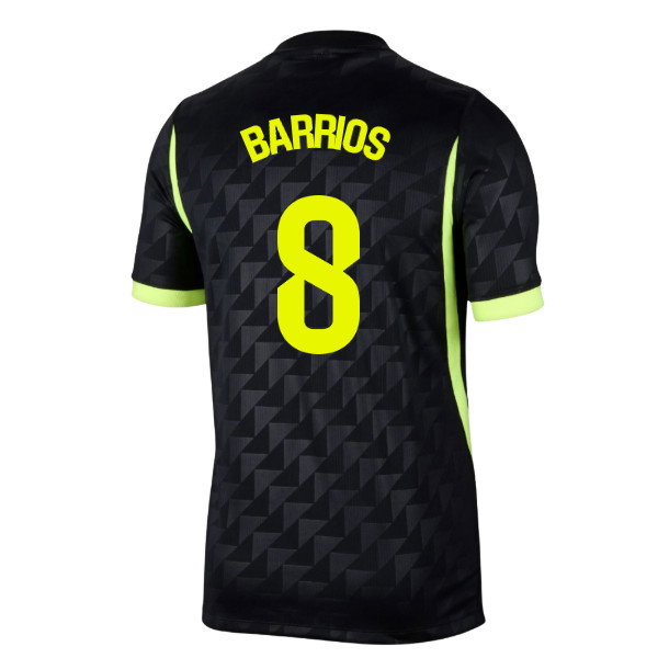 2026-2027 Atletico Madrid Authentic Away Shirt (Barrios 8)