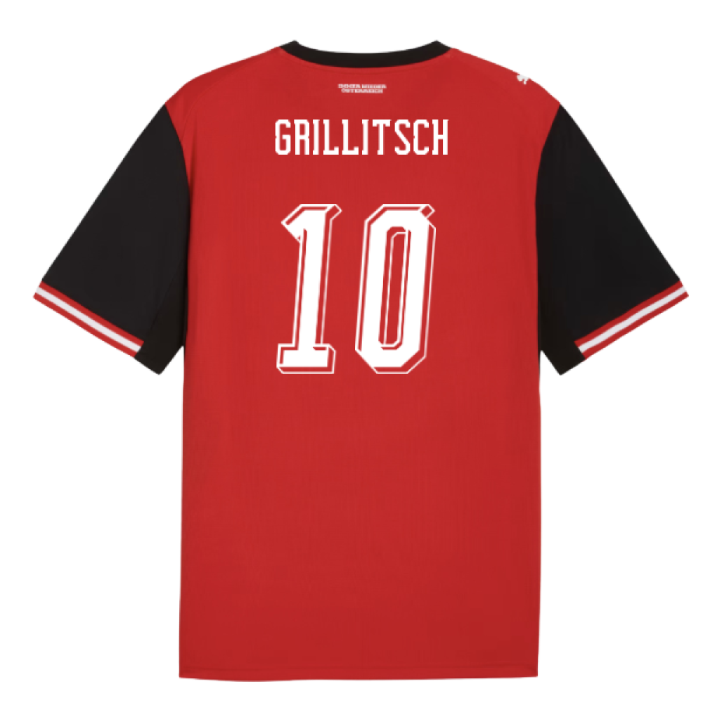2026-2027 Austria Home Shirt (Grillitsch 10)