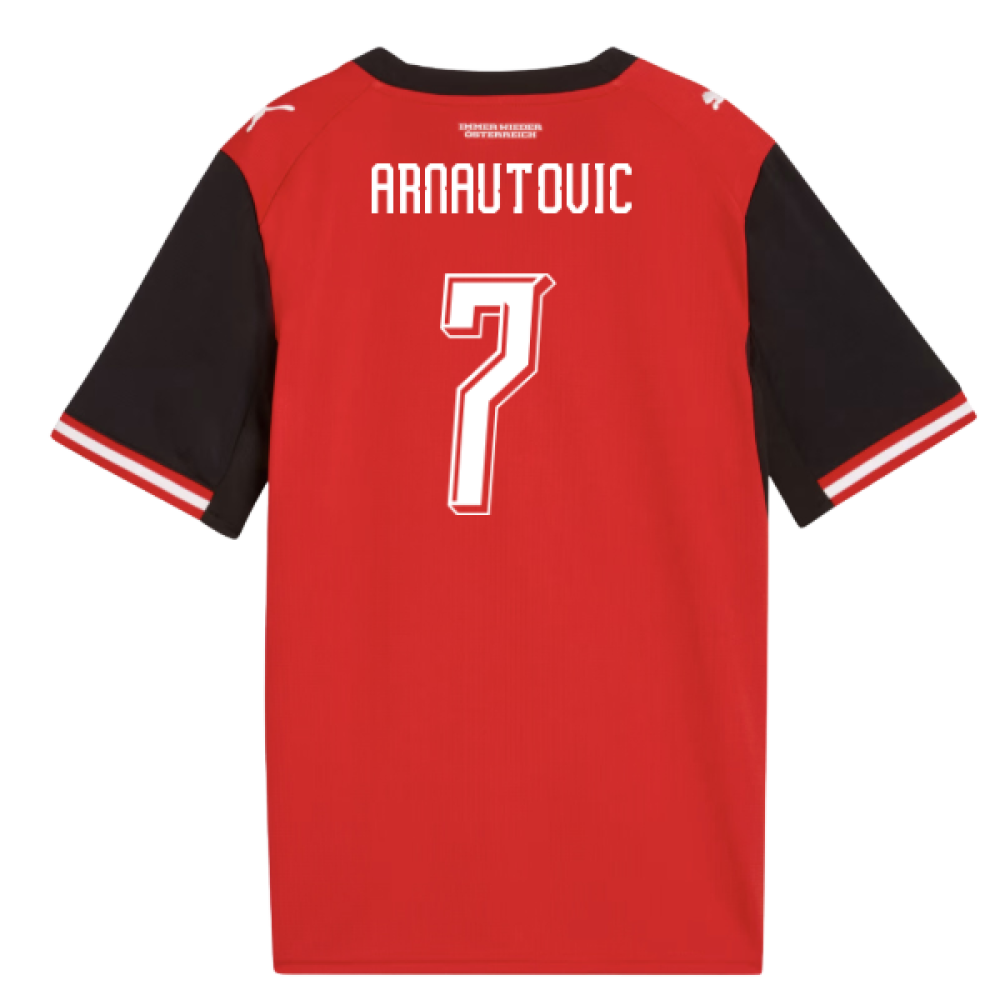 2026-2027 Austria Home Shirt (Kids) (Arnautovic 7)