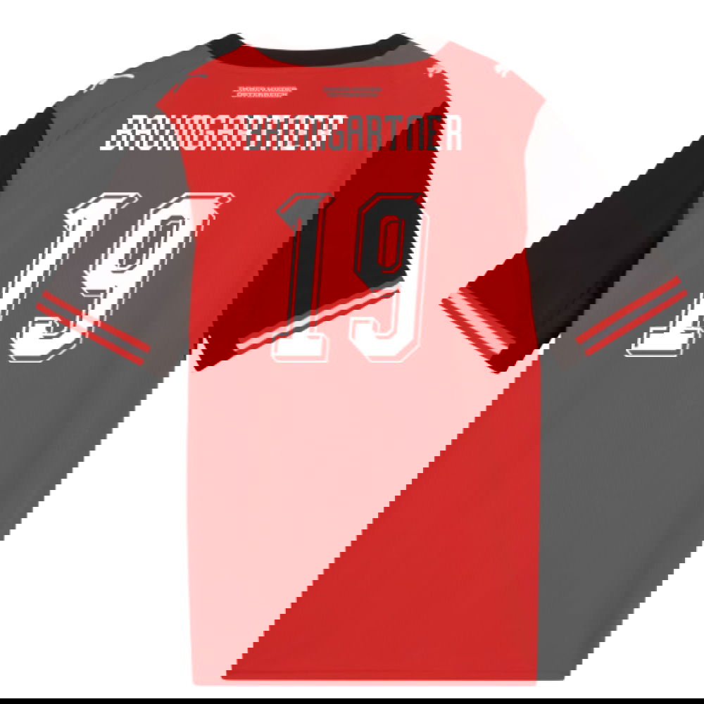 2026-2027 Austria Home Shirt (Kids) (Baumgartner 19)