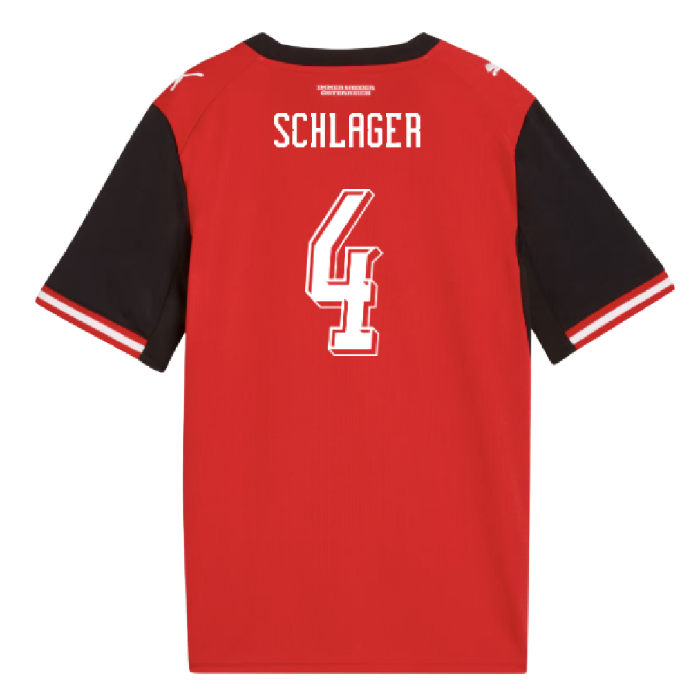 2026-2027 Austria Home Shirt (Kids) (Schlager 4)